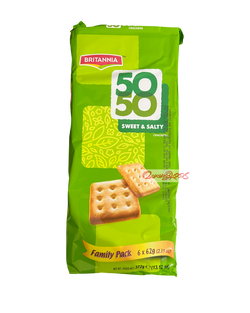 BRITANNIA 50-50 SWEET&SALTY FAMILY PACK 372G