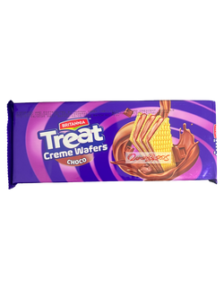 BRITANNIA TREAT CREME WAFERS CHOCO 75G