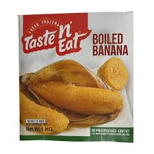 FZN TASTE N EAT BOILED BANANA 1KG
