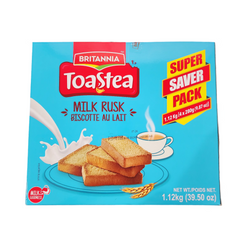 BRITANNIA TOASTEA MILK RUSK SS 1.12KG