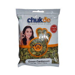 CHUKDE GREEN CARDAMOM 7.5MM 100G