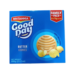 BRITANNIA GOODDAY BUTTER COOKIES FAMILY PACK 600G