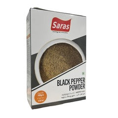 SARAS BLACK PEPPER POWDER 100G